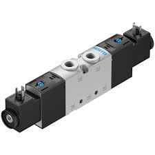 VUVS-L20-B52-D-G18-F7 | Festo | Válvula Solenoide 5/2 Vias Biestável G1/8 24VDC