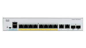 C1000-8T-2G-L | Cisco Systems | Switch Catalyst 1000 8 Portas Gigabit + 2 SFP Fanless Gerenciável