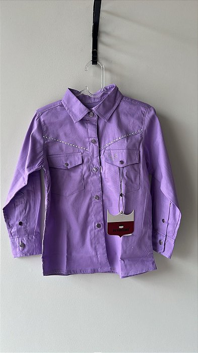 CAMISETE MANGA LONGA INFANTIL NUMERO 6 - OS VAQUEIROS