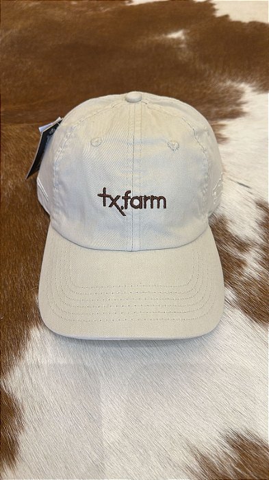 BONÉ TEXAS FARM OFF WHITE