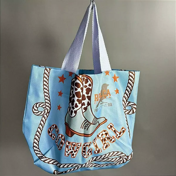 BOLSA BOTA AZUL