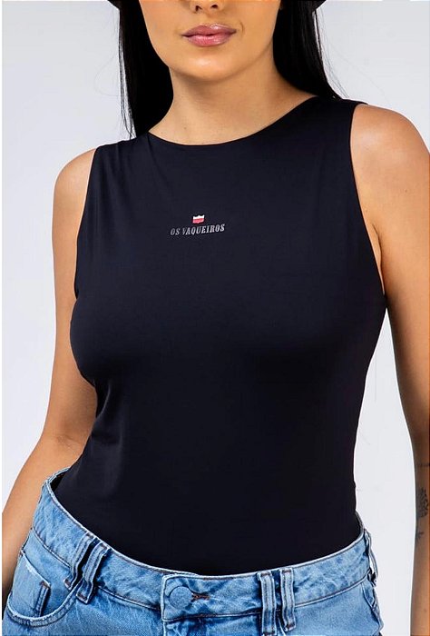 BODY SUMMER BASICO V25- 41045 PRETO