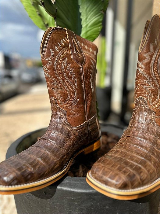 BOTA TEXANA VIMAR MASCULINA JACARÉ 81311