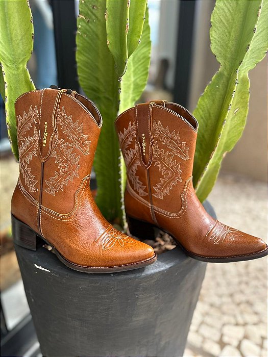 BOTA WESTERN CANO CURTO VIMAR 11229