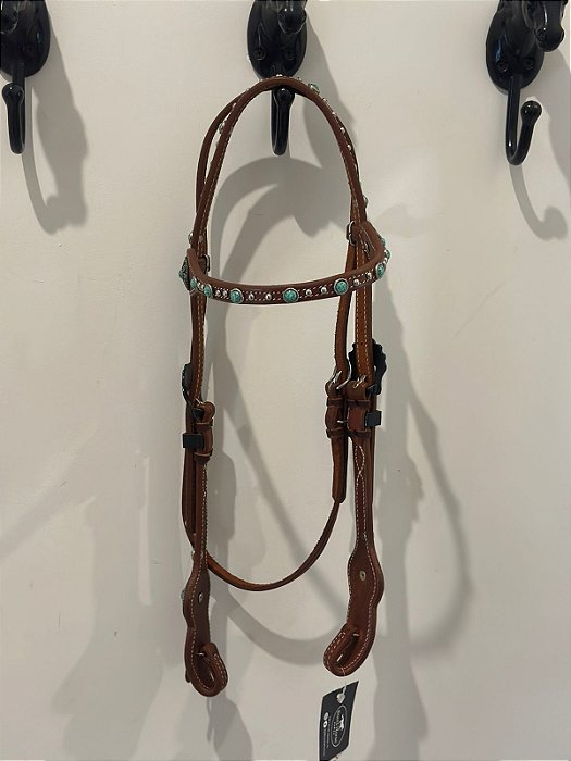 CABEÇADA DE TESTA MARGARIDA FIVELA REF:36018