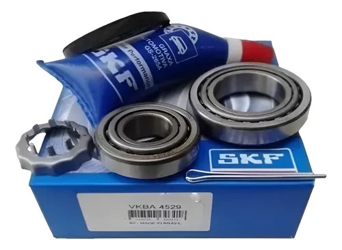 Conj. 02 Kits Rolamento Skf Roda Vw Gol, Saveiro, Parati,etc