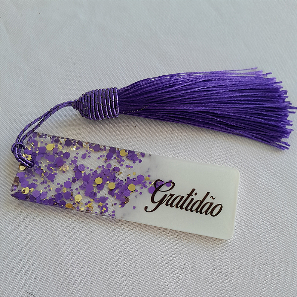 Marcador de Página em Resina – Personalizado e Sob Encomenda