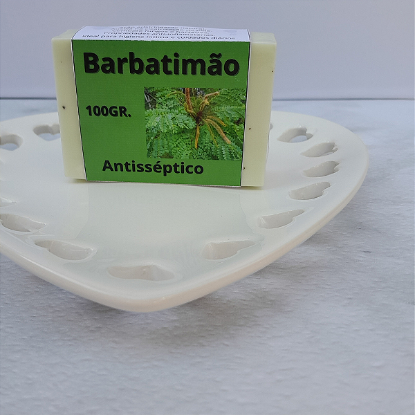 Sabonete artesanal em barra de barbatimão 100g – Propriedades antissépticas e cicatrizantes naturais