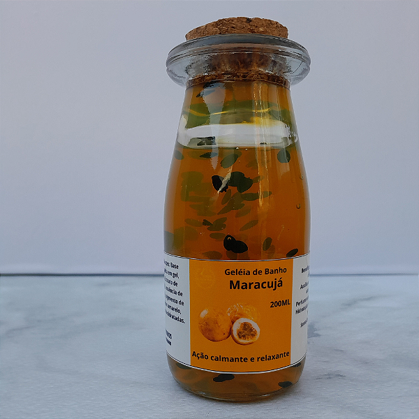 Sabonete líquido em gel de maracujá 200ml – Hidratação suave e aroma refrescante para a pele