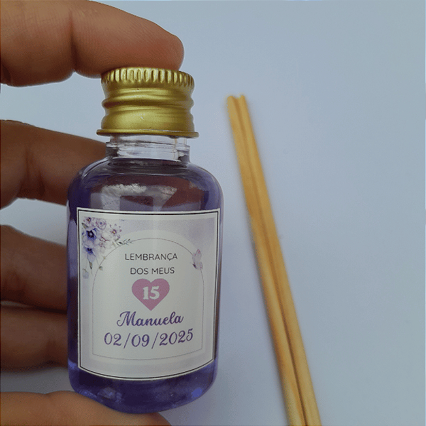 Kit Mini Difusor de Aromas 30ml – c/ 10 unid | Essências Variadas