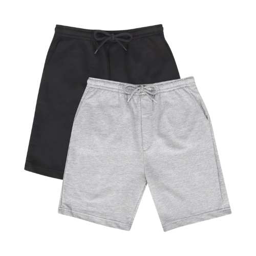 Kit Bermuda Hering Masculina - 2 Peças (Cinza e Preto)