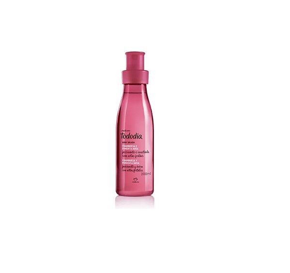 BODY SPLASH FRAMBOESA E PIMENTA ROSA NATURA TODODIA 200ML