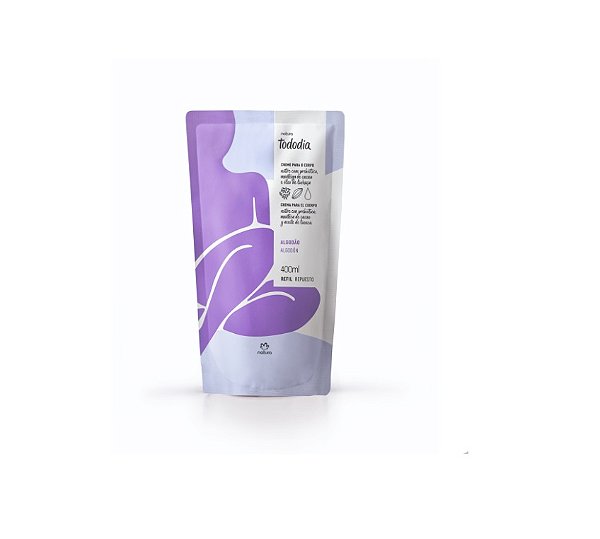 REFIL ALGODÃO NATURA TODODIA 400ML