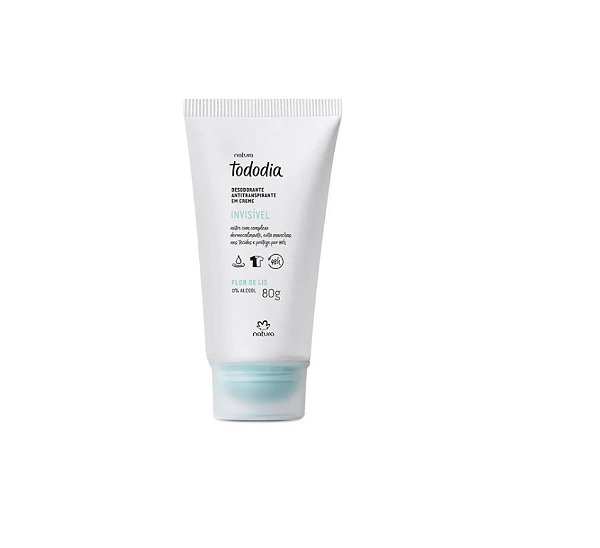 DESODORANTE ANTITRANSPIRANTE EM CREME TODODIA FLOR DE LIS 80G