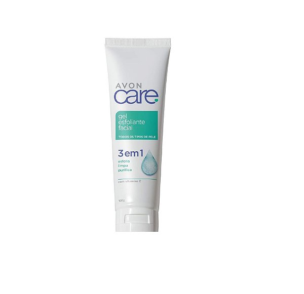 GEL ESFOLIANTE FACIAL 2 EM 1 AVON CARE 100ML