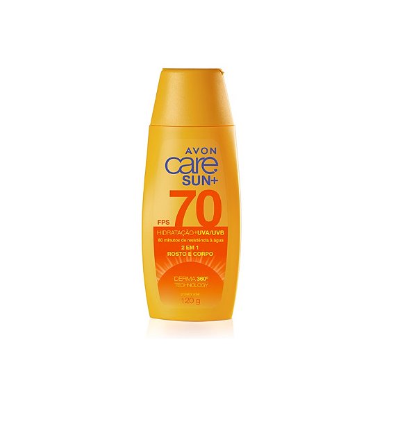 PROTETOR SOLAR SUN+70 AVON CARE 120G