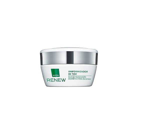 UNIFORMIZADOR DE TOM  DUO DE TRATAMENTO COSMÉTICOS PARA OLHEIRAS RENEW AVON 10G