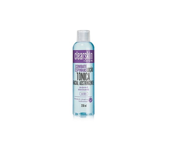 LOCÃO TÔNICA FACIAL ADSTRINGENTE  CLEARSKIN AVON  200ML