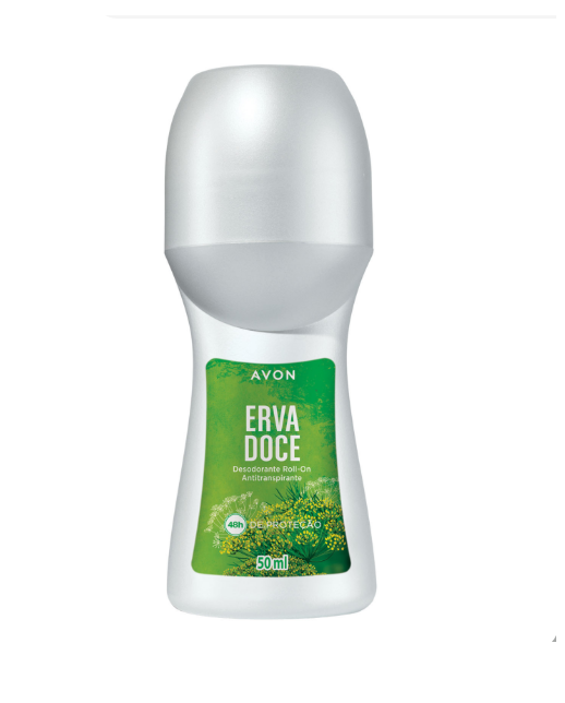 Desodorante Antitranspirante Roll-On Erva-Doce 50ml