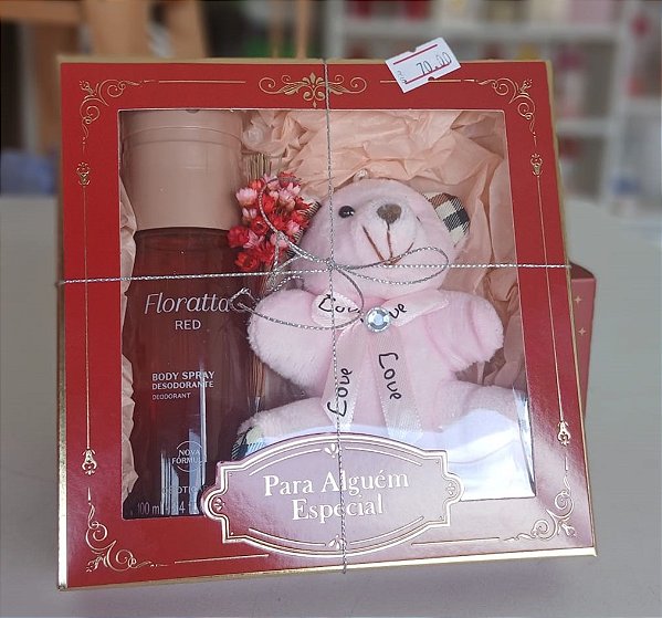 Kit Presente Floratta Red