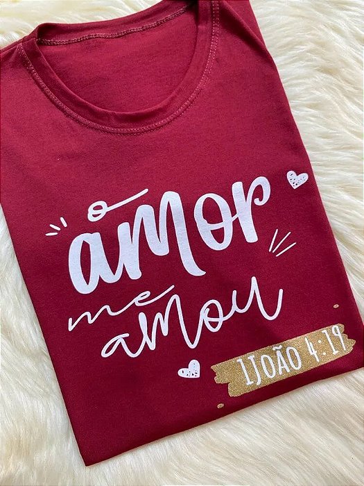 Camiseta Feminina O amor Me Amou - Marçala