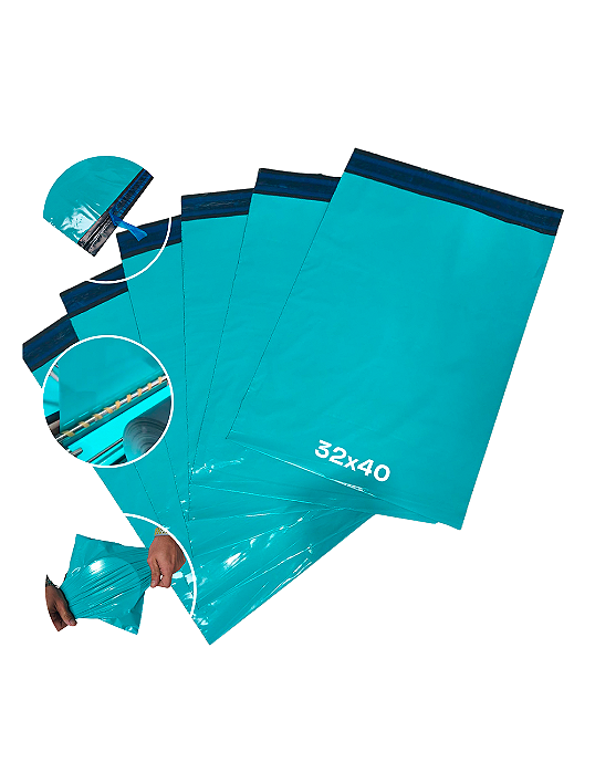 Envelope de Segurança Verde Coex 32x40