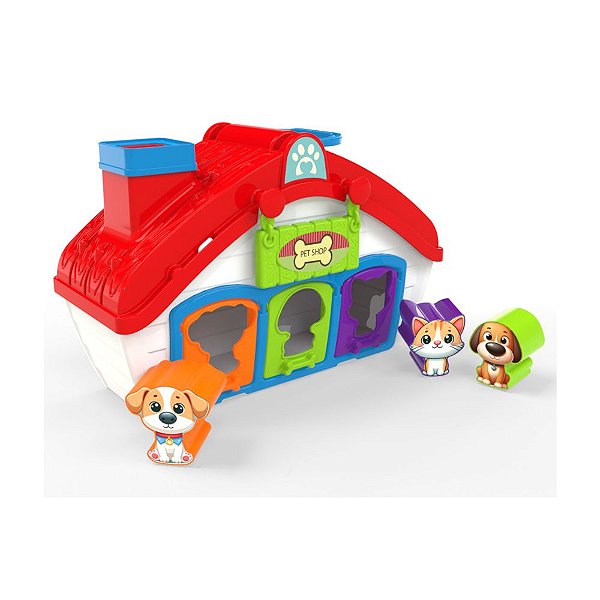 Brinquedo Casinha de Cachorro - Sortido