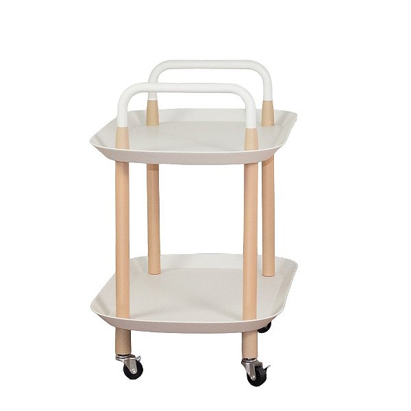 Carrinho Organizador Multiuso 2 prateleiras