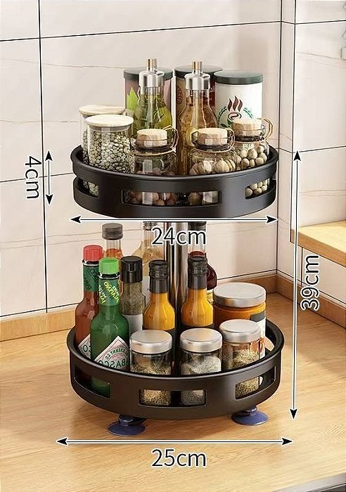 Organizador Multiuso Giratório - 360 graus