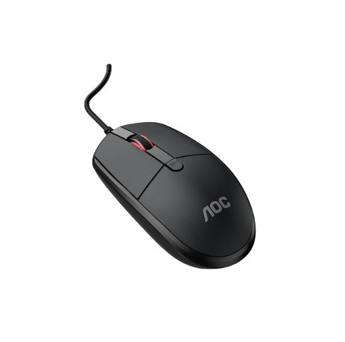 Mouse Para Computador com Fio - Preta