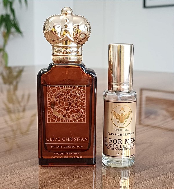 C FOR MEN WOODY LEATHER WITH OUDH INTENSE CLIVE CHRISTIAN