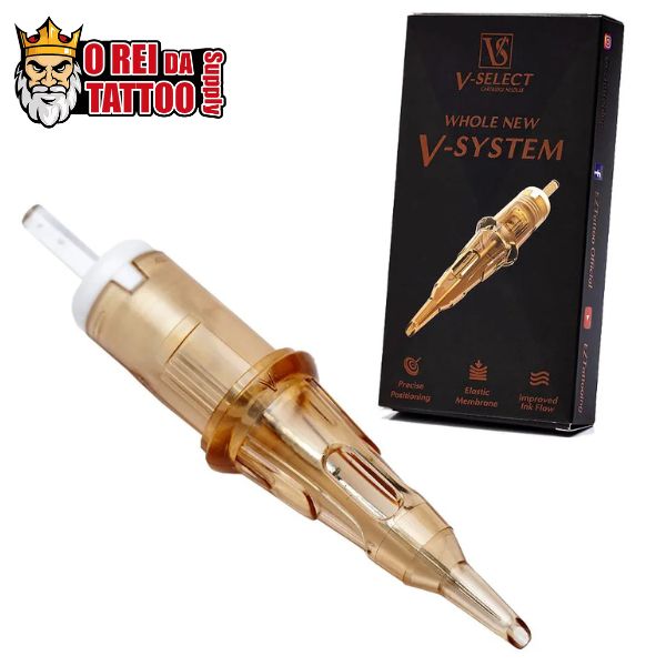 Caixa de cartucho V-SELECT Tattoo 20uni