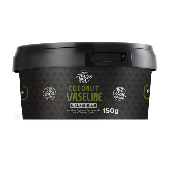Vaselina Coconut com Óleo de Coco MBoah 150g