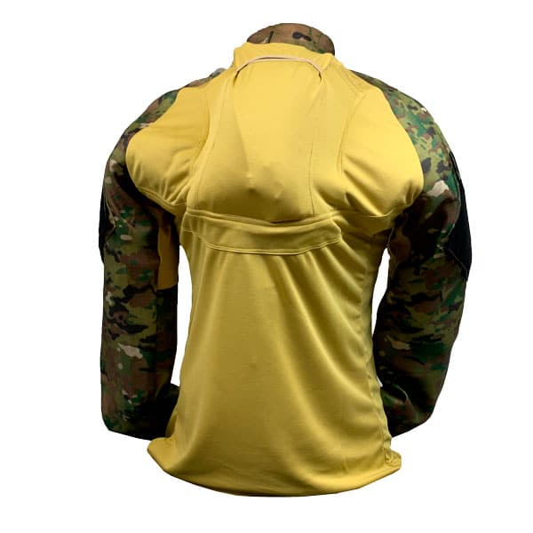 Camisa / Jaqueta de Hidratação Combat T-Shirt Cor:Amarelo;Tamanho:M