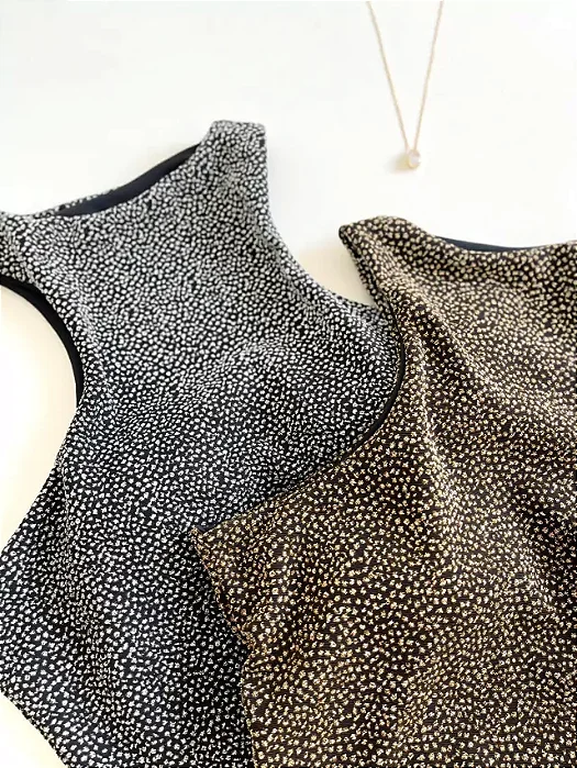 Cropped em Lurex Cavado Graciela Ref. 232