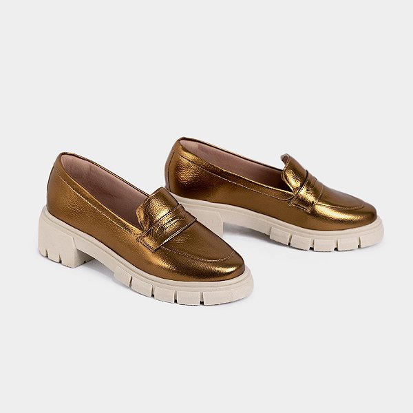 71105 NAPA FLOATER METALIZADO BRONZE