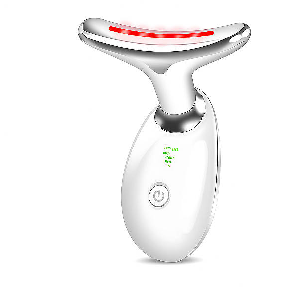 Massageador Facial Eletrico Pescoço Led Lift Fototerapia