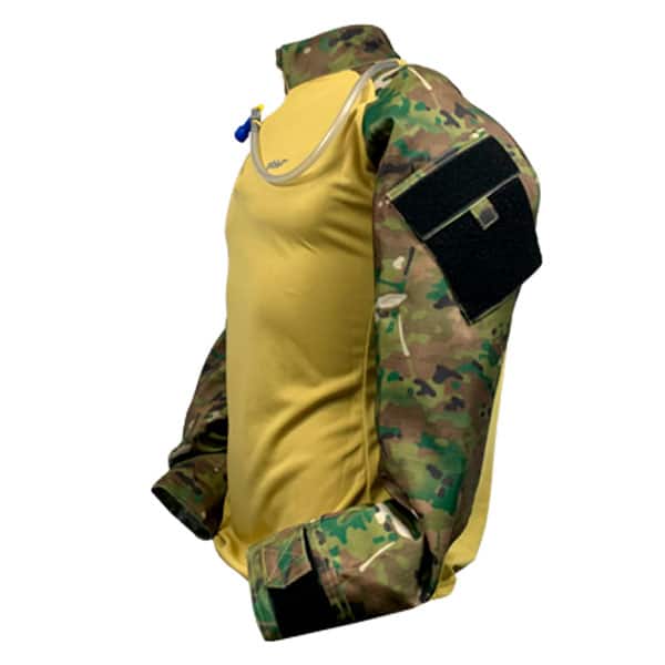 Camisa / Jaqueta de Hidratação Combat T-Shirt Cor:Amarelo;Tamanho:G