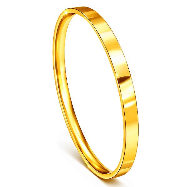 Par de Alianças Ouro 6k Quadrada 1,6mm | ALI6-230OA