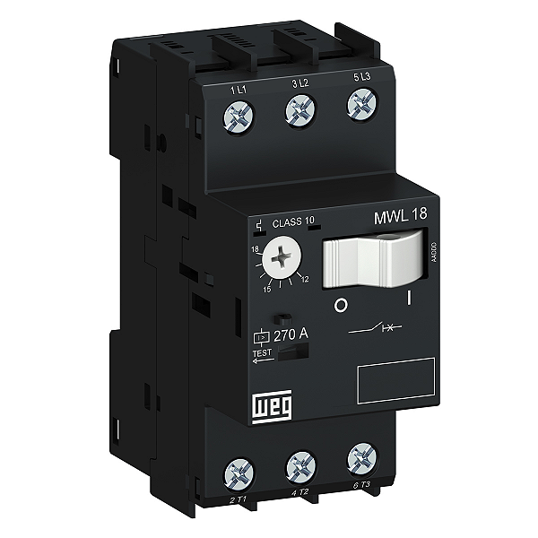 DISJUNTOR MOTOR WEG MWL 18 12 - 18A