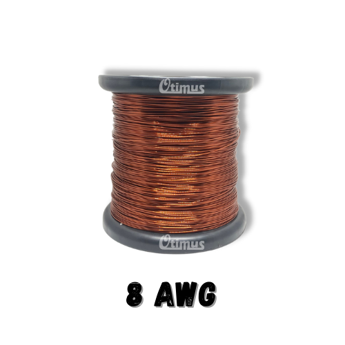 1 KG FIO ESMALTADO COBRE  8 AWG