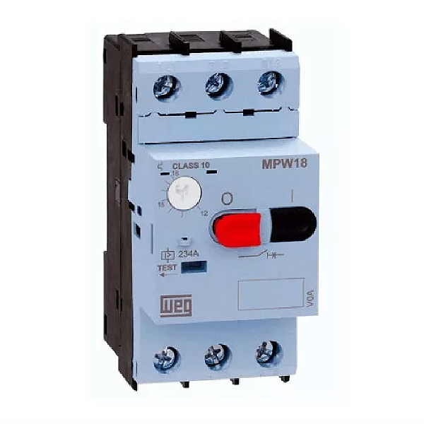 DISJUNTOR MOTOR WEG  01 - 1,6A MPW18