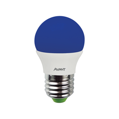 LAMPADA LED BOLINHA  4W BIV AZUL AVANT