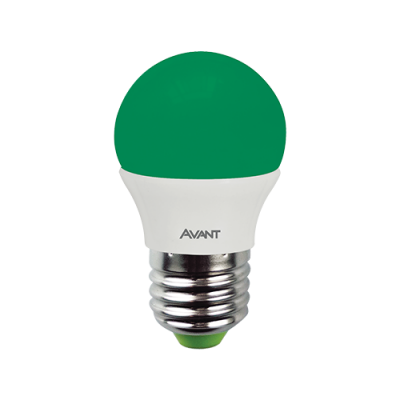 LAMPADA LED BOLINHA  4W BIV VERDE AVANT