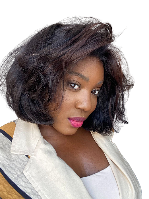 Lace Chanel Humana - Cabelo Natural 13x4, 180 Densidade, 30cm