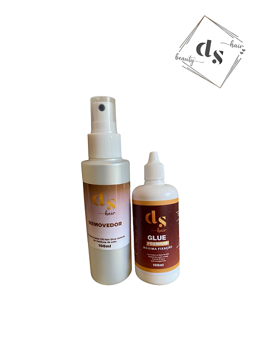 Kit Cola DS Hair Glue PREMIUM + Removedor