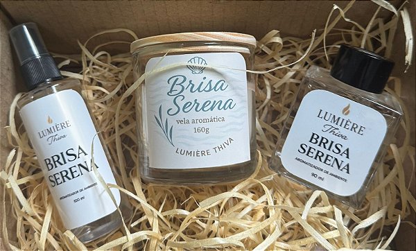 Kit Presente Difusores Aromatizados e Vela Perfumada