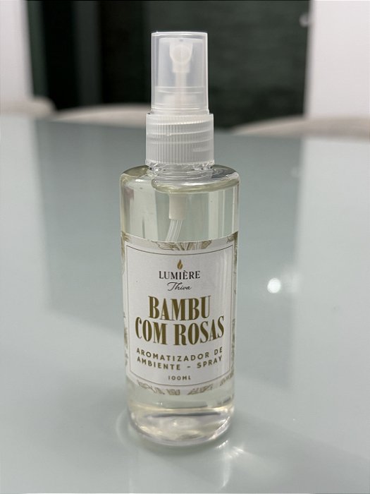 Aromatizador de Ambiente Spray Bambu com Rosas – 100 ml