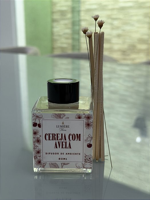 Difusor de Ambiente Cereja com Avelã – 80ml