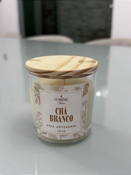 Vela Aromática Chá Branco - 160 g